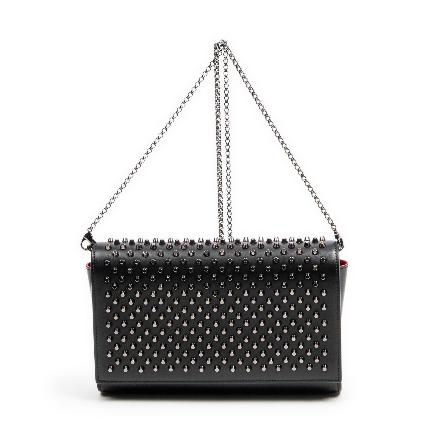 CHRISTIAN LOUBOUTIN 克里斯提·魯布托單肩包: Spiked Paloma Clutch