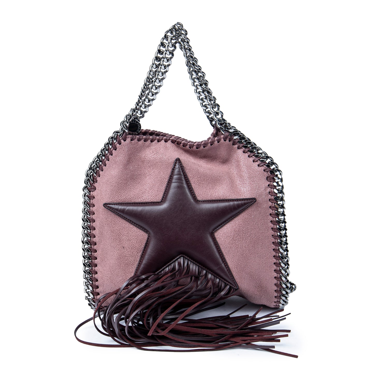 Stella McCartney Stella McCartney單肩包: Mini Falabella Star Fringe