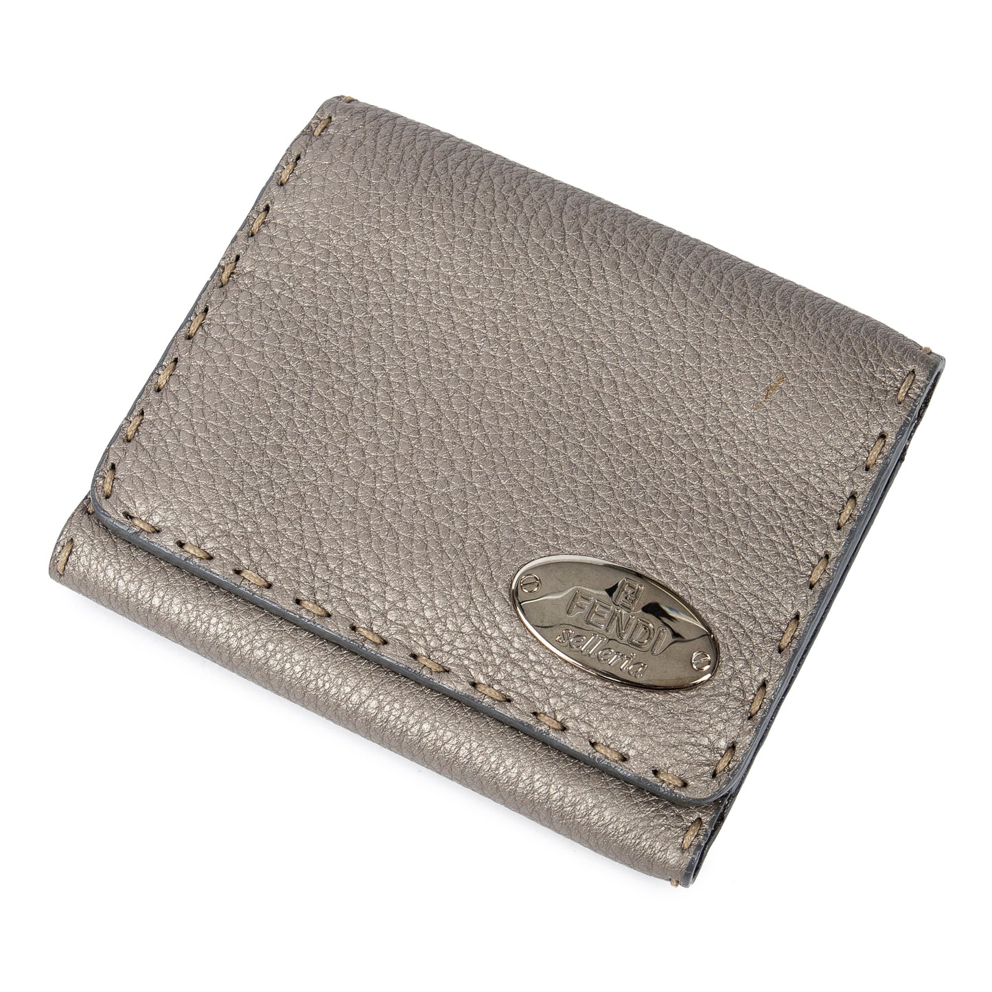 Fendi 芬迪錢包: Selleria Compact Triifold Wallet