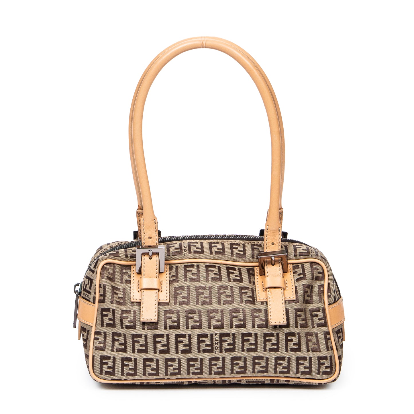 Fendi 芬迪單肩包: 經典款 Mini Boston