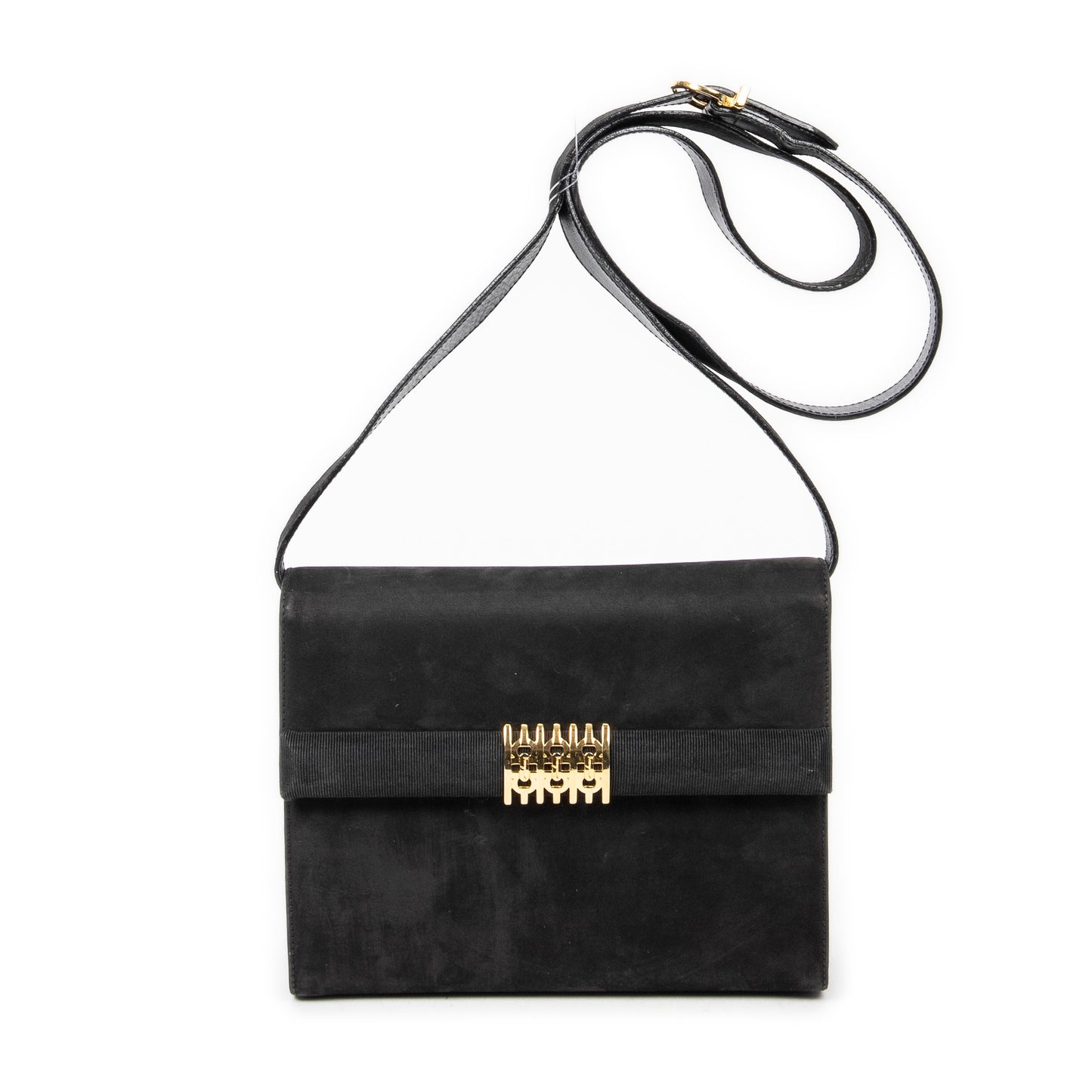 Ferragamo 菲拉格慕單肩包: Gancini Square Shoulder Flap Bag