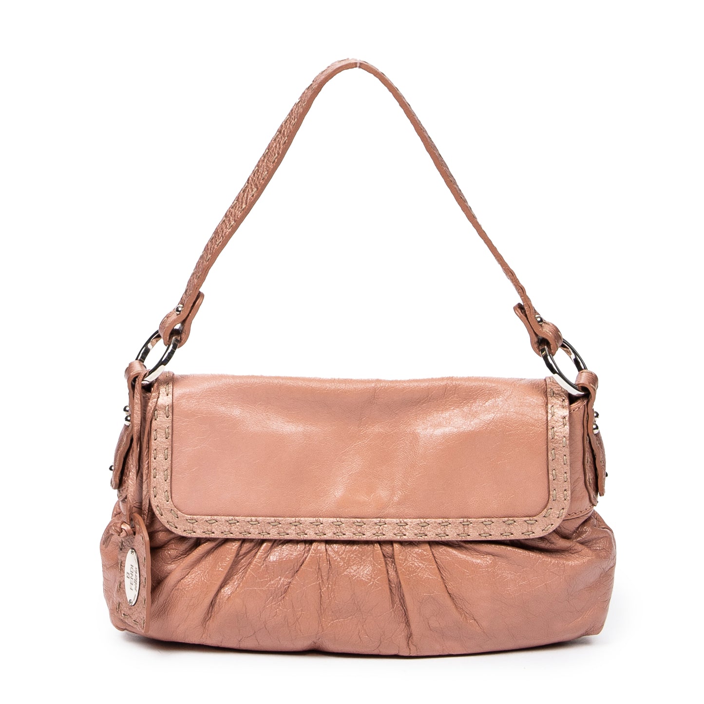 Fendi 芬迪單肩包: Selleria Chef Flap Bag