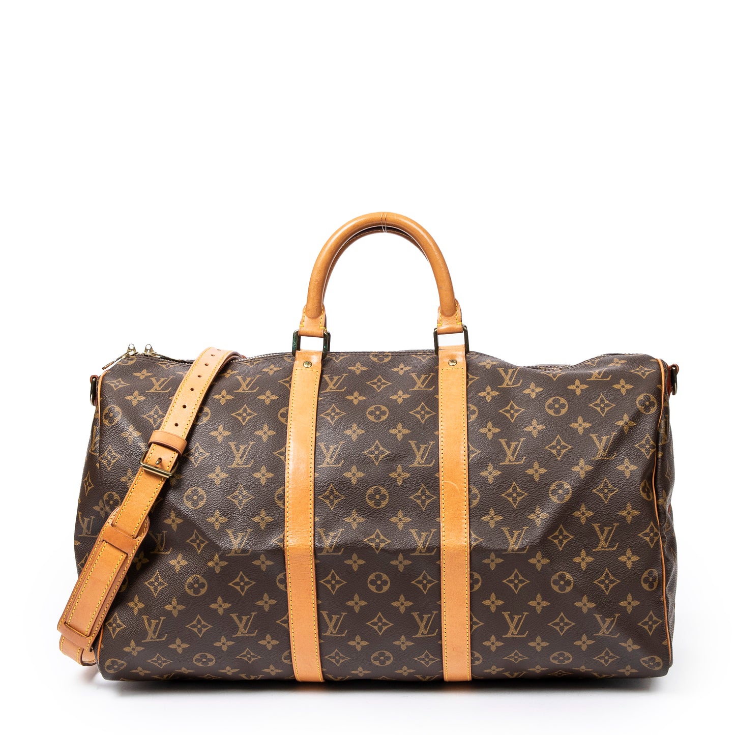 Louis Vuitton 路易威登旅行包: 經典Keepall Bandouliere旅行包 50