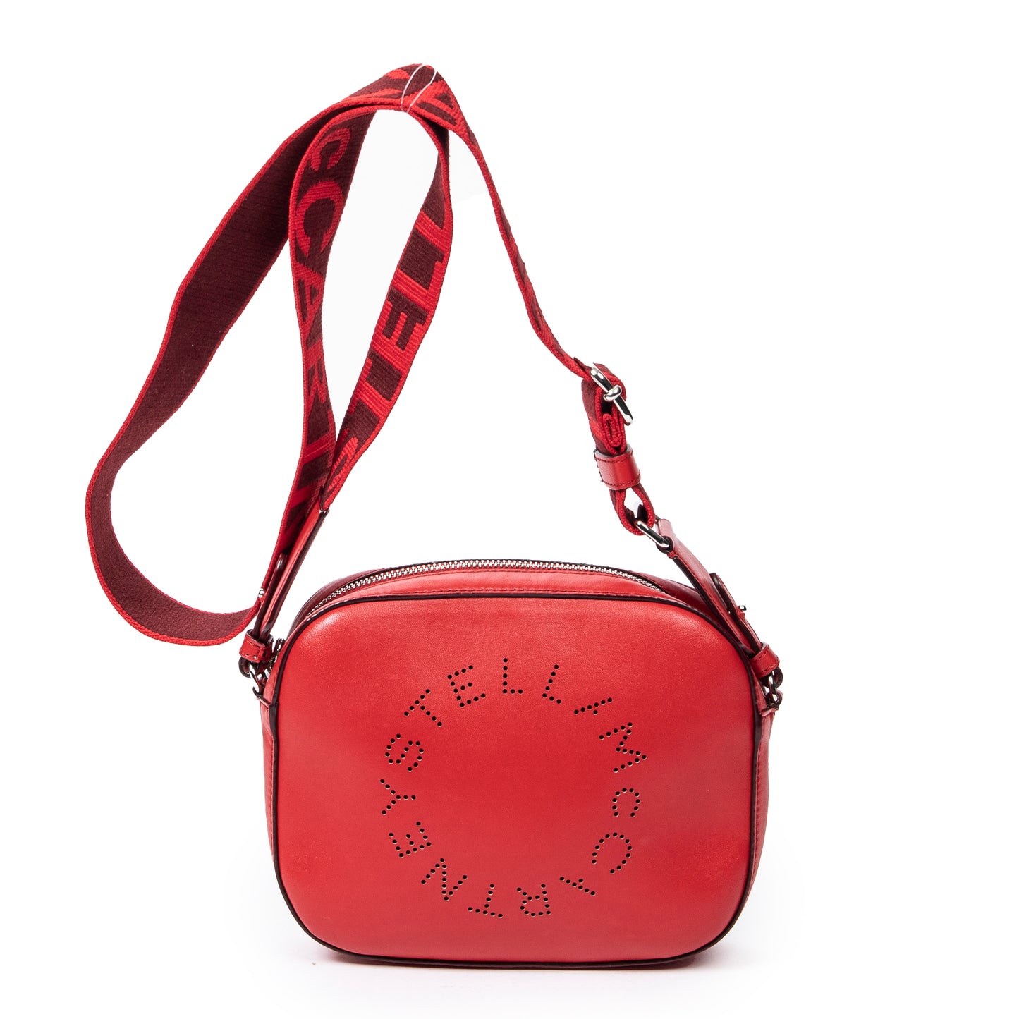 Stella McCartney Stella McCartney單肩包: Mini Logo Camera Crossbody