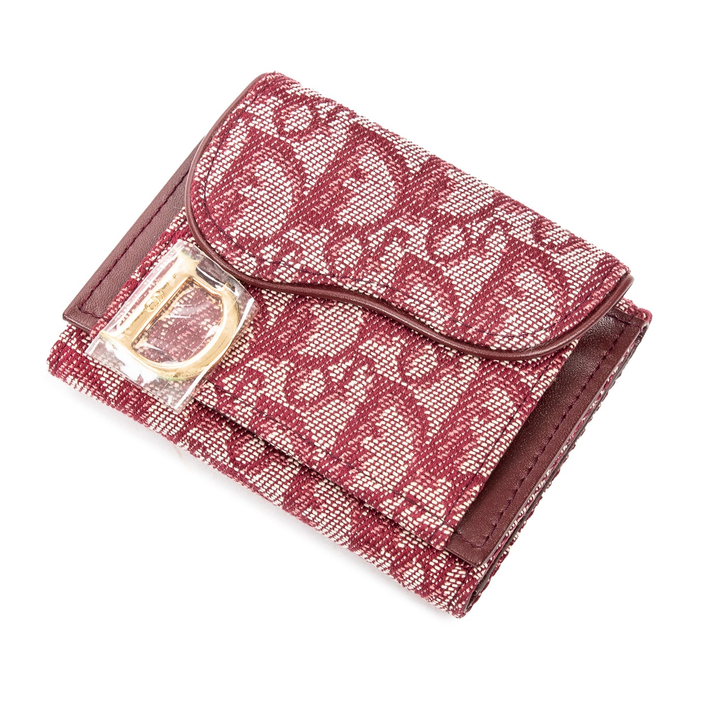 Dior迪奧錢包: Compact Saddle Trifold Wallet