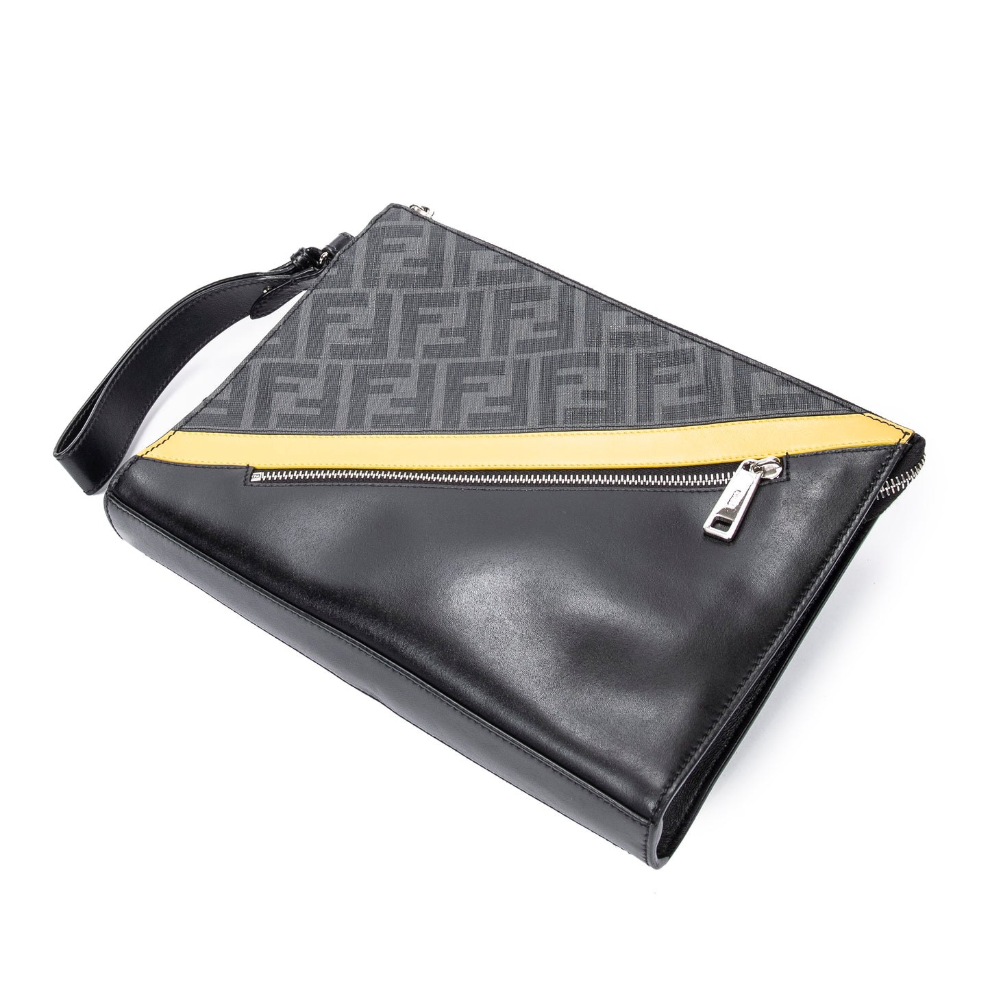 Fendi芬迪手提包: Zip Flat Wristlet Clutch