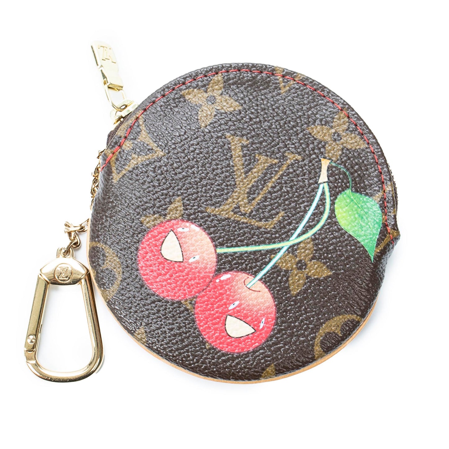Louis Vuitton 路易威登錢包: Round Coin Keychain Purse