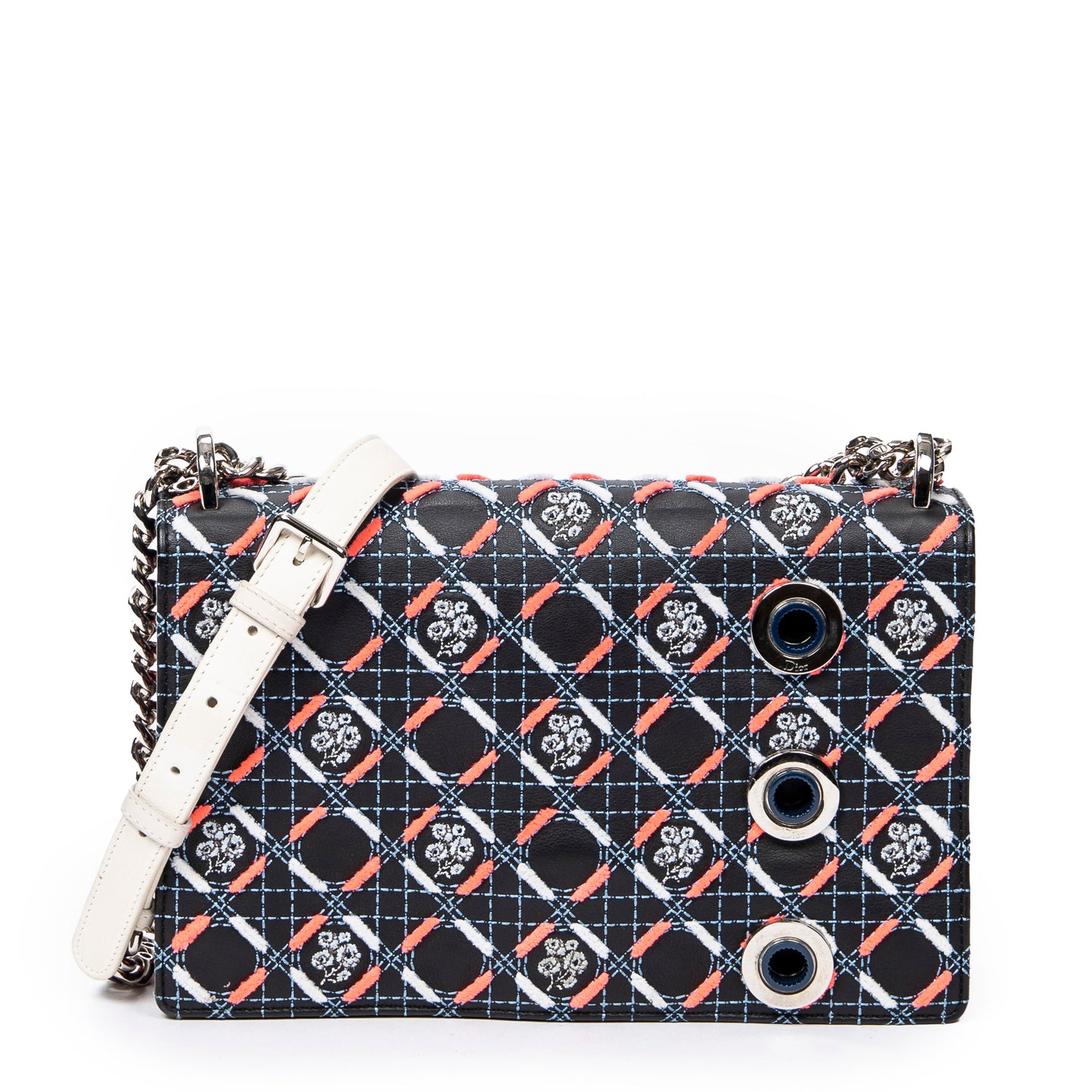 Dior迪奧單肩包: Diorama Clasp Medium Flap