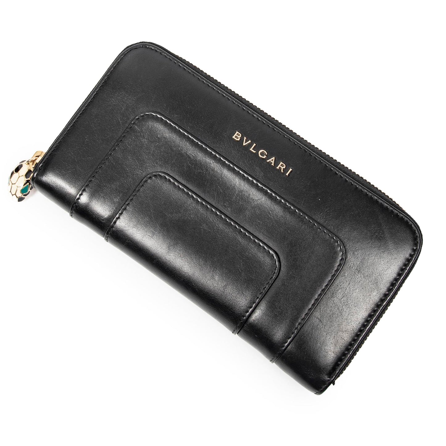 BVLGARI 寶格麗錢包: Serpenti Forever 拉鍊錢包