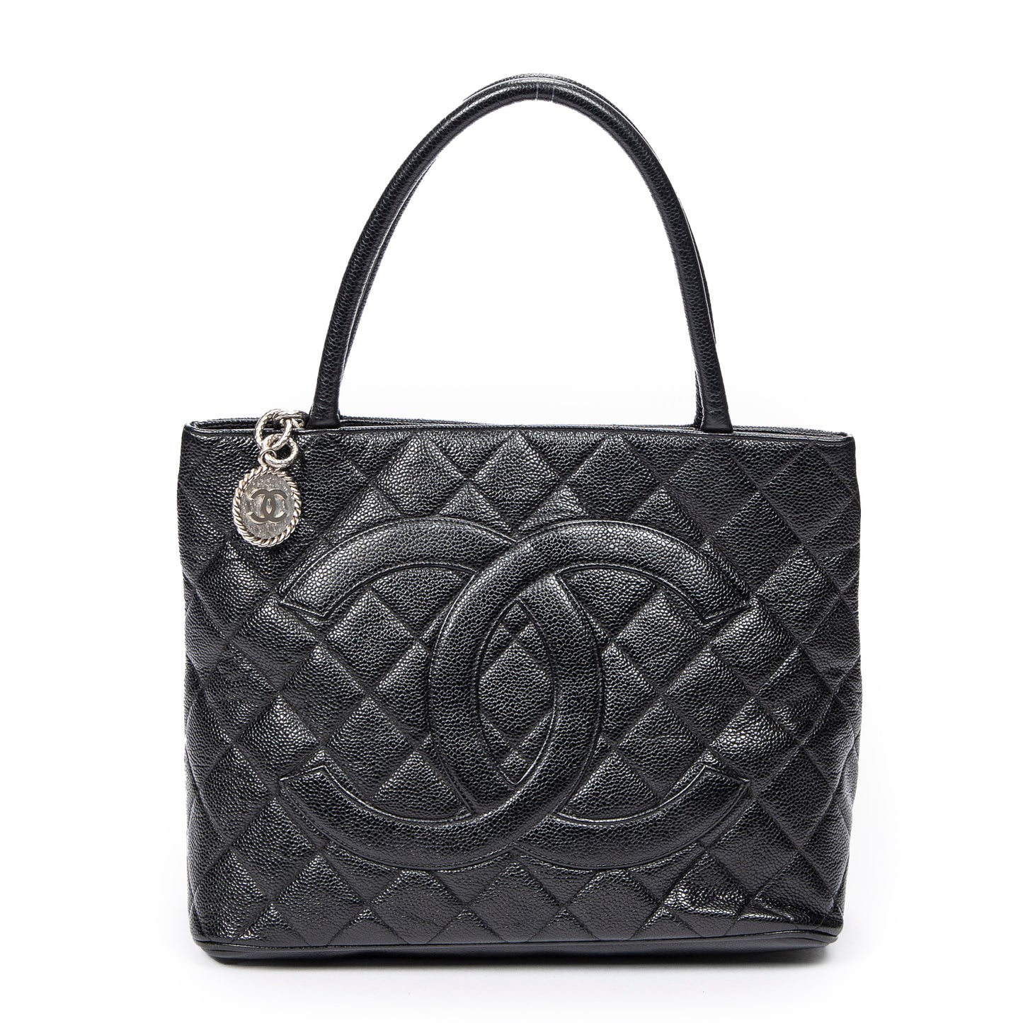 Chanel 香奈兒單肩包: CC 永恆徽章托特包