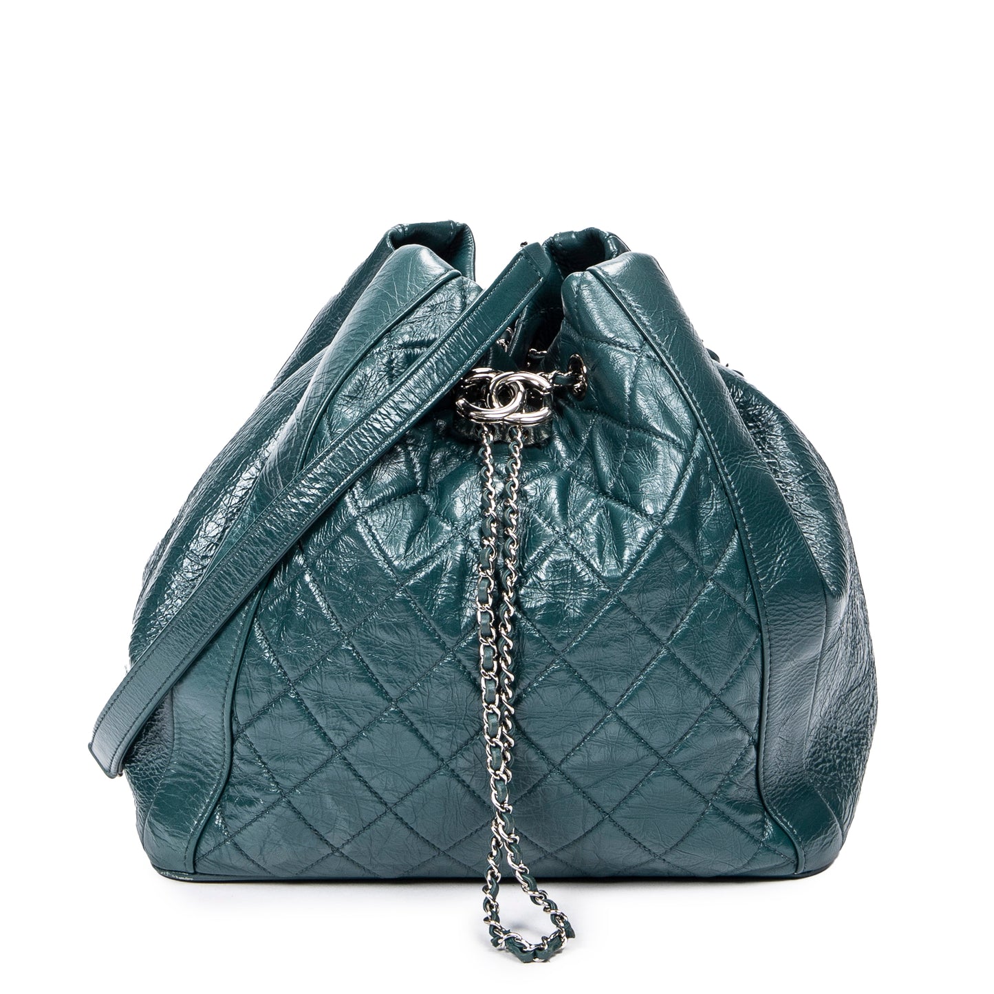 Chanel 香奈兒單肩包: Drawstring Bucket Bag