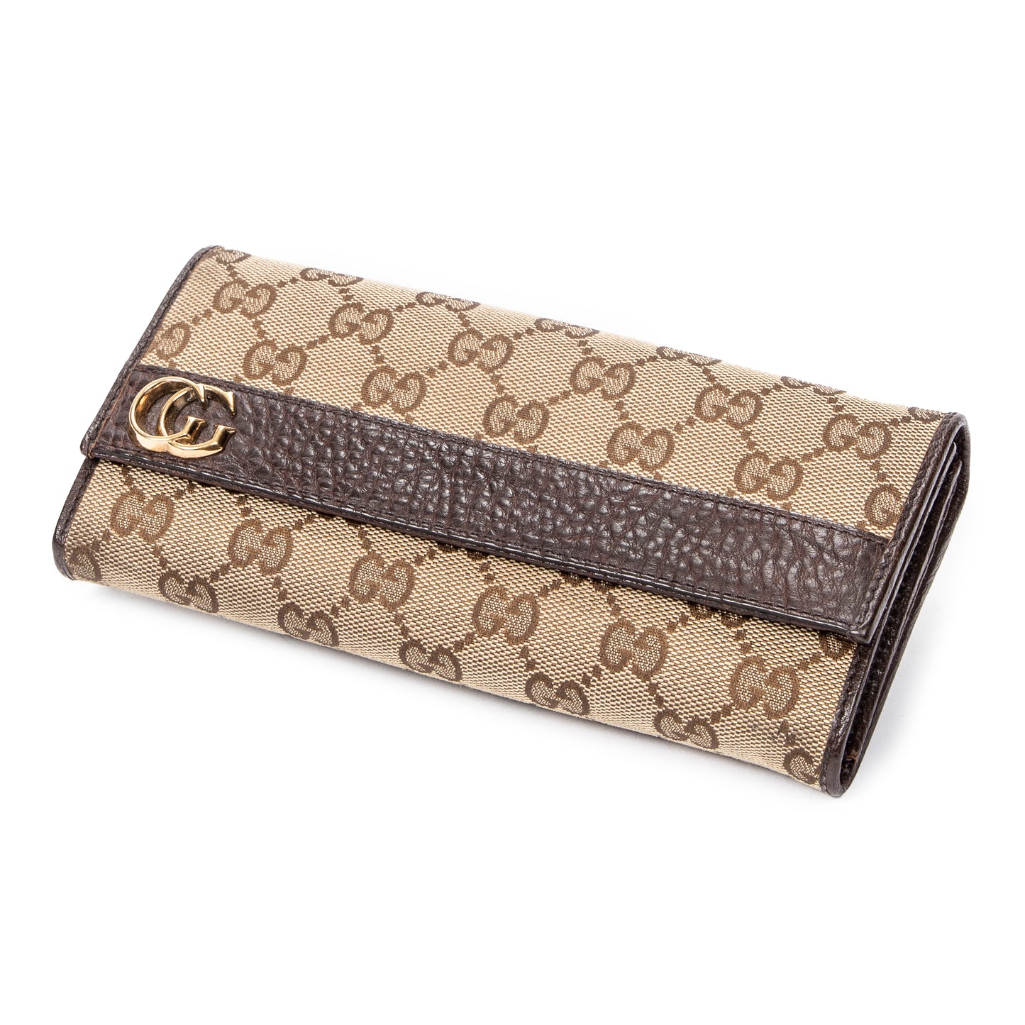 Gucci 古馳錢包: GG 徽標歐陸錢包