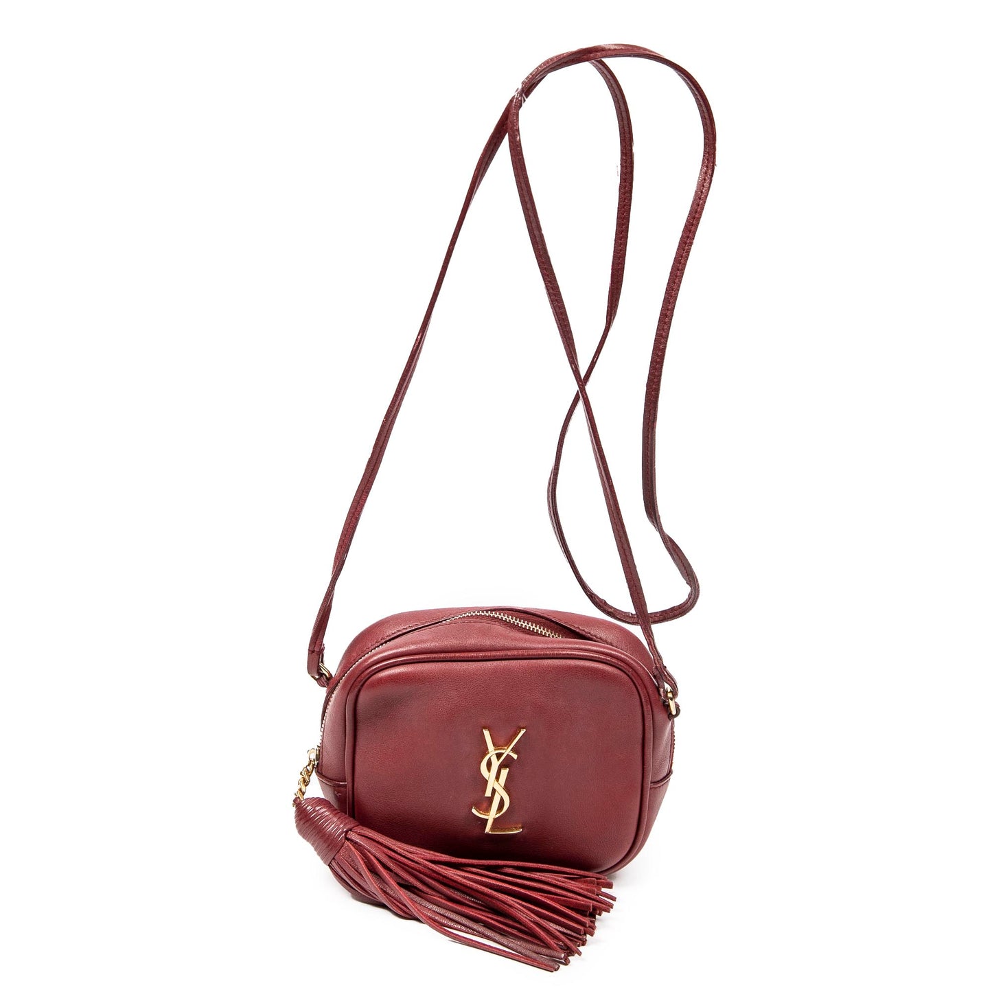 Yves Saint Laurent 聖羅蘭單肩包: 迷你流蘇斜挎包