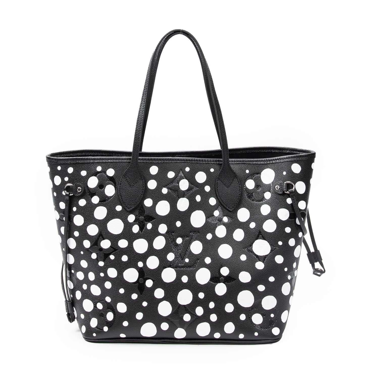 Louis Vuitton路易威登單肩包: 全球限量款 "Yayoi Kusama" Infinity Dots Neverfull MM