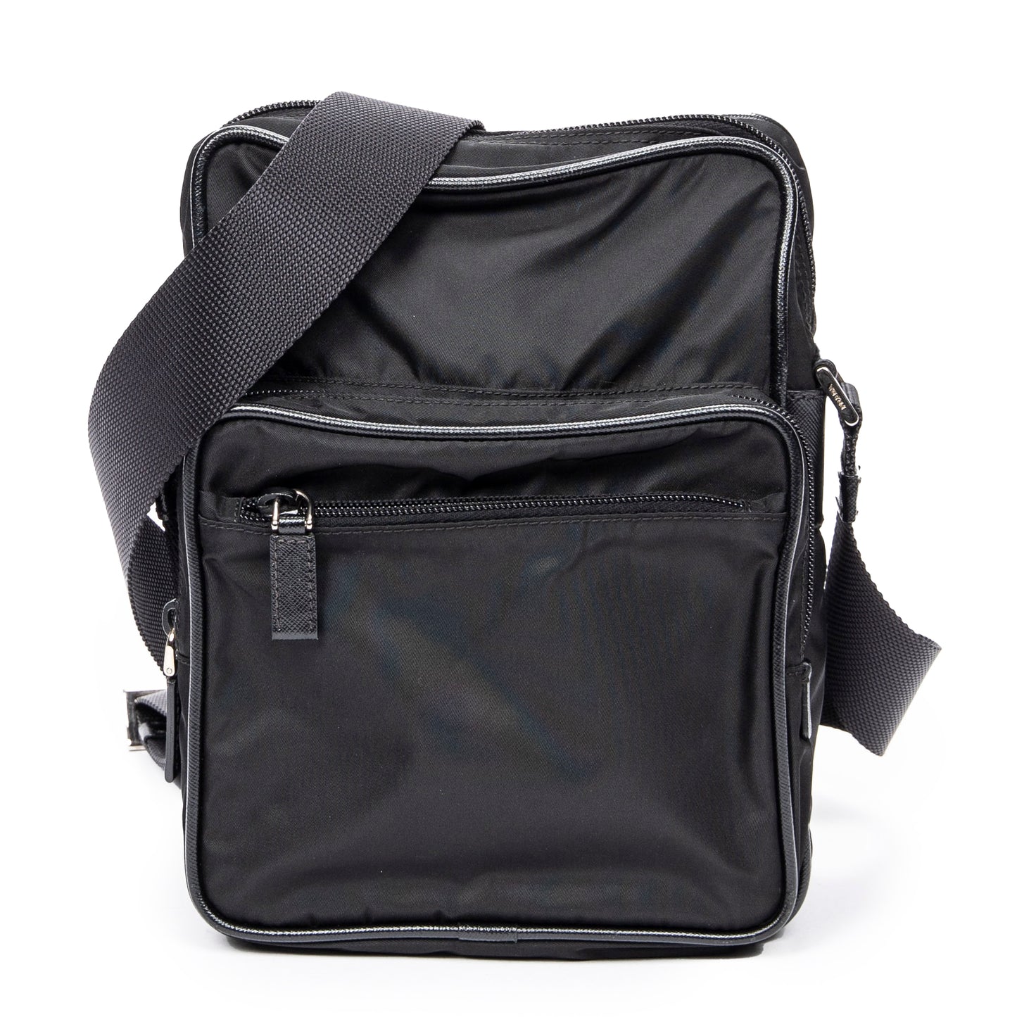 Prada 普拉達單肩包: Front Pocket Crossbody
