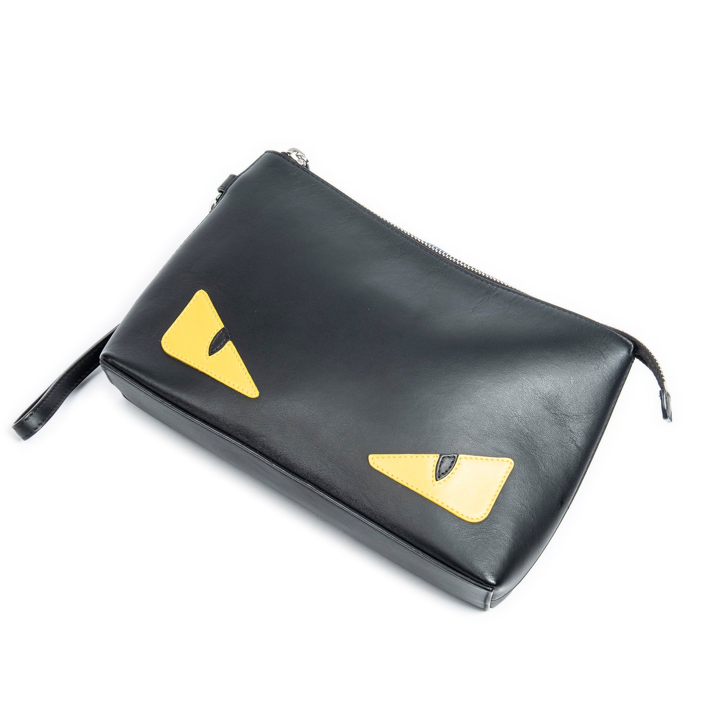 Fendi 芬迪手提包: Monster Eyes 腕帶拉鍊手拿包