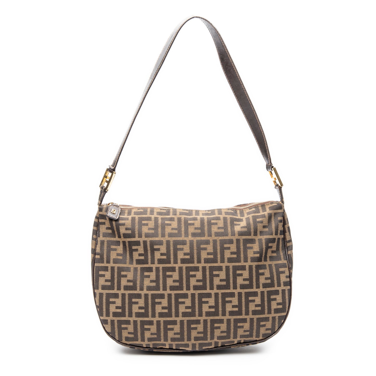 Fendi 芬迪單肩包: 大號半月形拉鍊半月形包