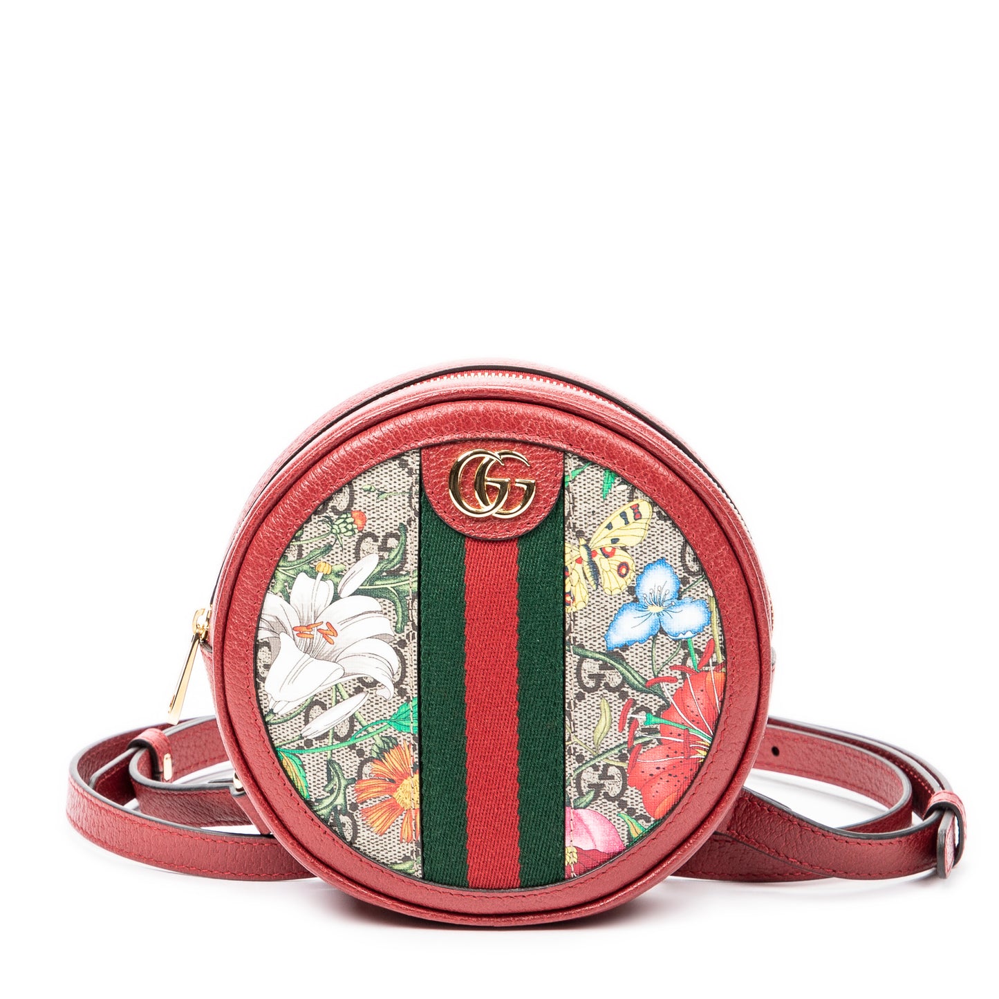 Gucci 古馳後背包: Ophidia Round Mini Backpack