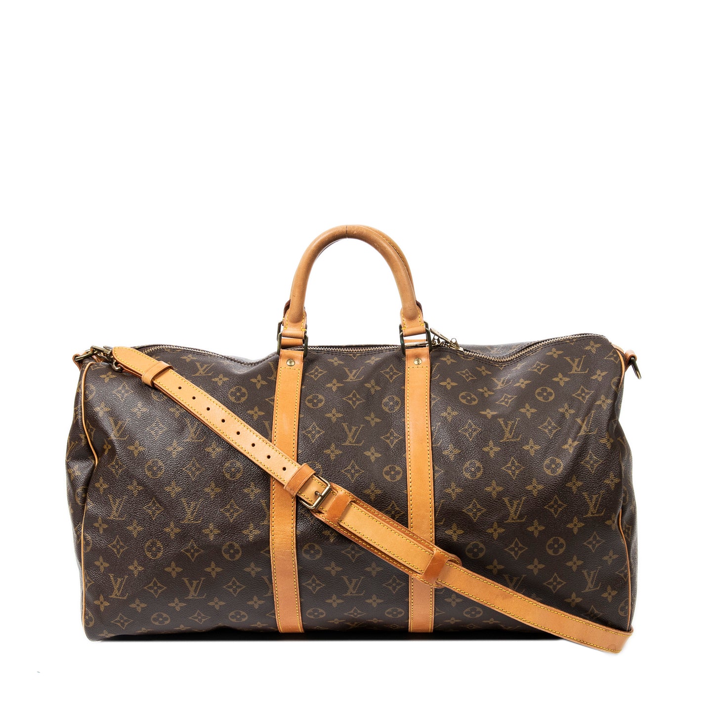 Louis Vuitton 路易威登旅行包: 經典Keepall Bandouliere旅行包 55