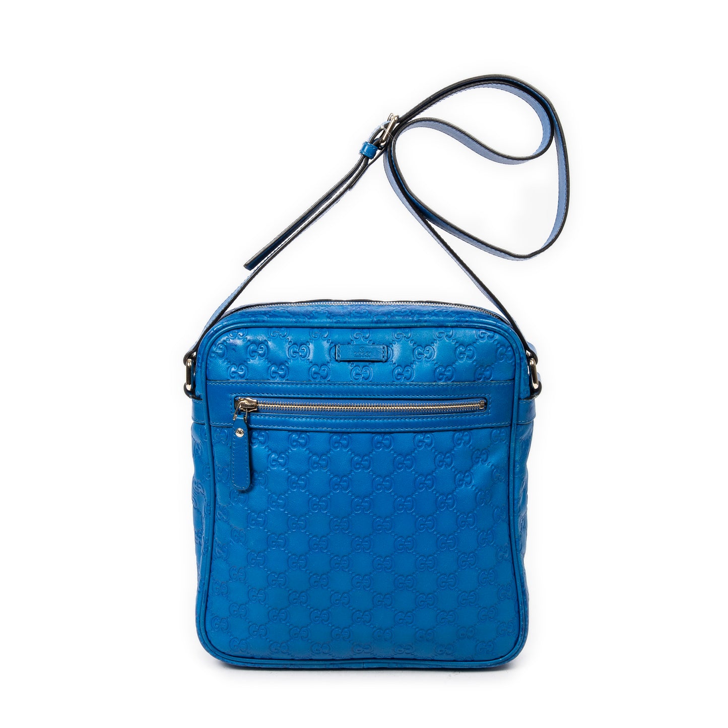Gucci 古馳單肩包: Zip Messenger Bag