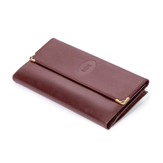 Cartier 卡地亞錢包: Long Bifold Organizer Wallet