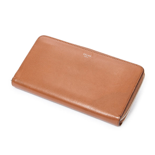 Celine 思琳錢包: 經典款 Long Zip Around Wallet