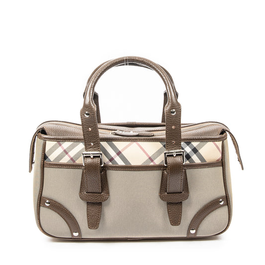 Burberry 巴寶莉手提包: 矩形插袋拉鍊托特包