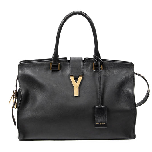 Yves Saint Laurent 聖羅蘭單肩包: 大型經典 Y Cabas