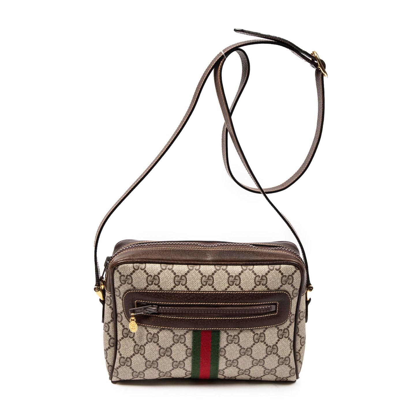 Gucci 古馳單肩包: 復古 Gucci Parfums 網絡相機斜挎包