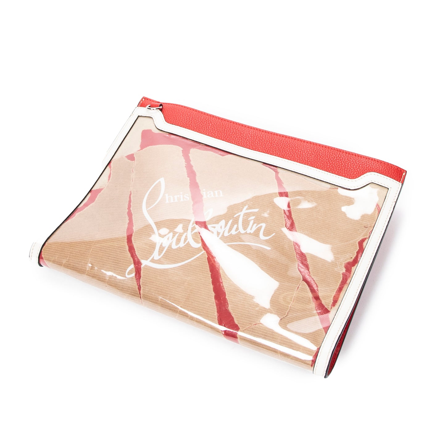 CHRISTIAN LOUBOUTIN 克里斯提·魯布托單肩包: Skypouch 牛皮拉鍊斜挎包