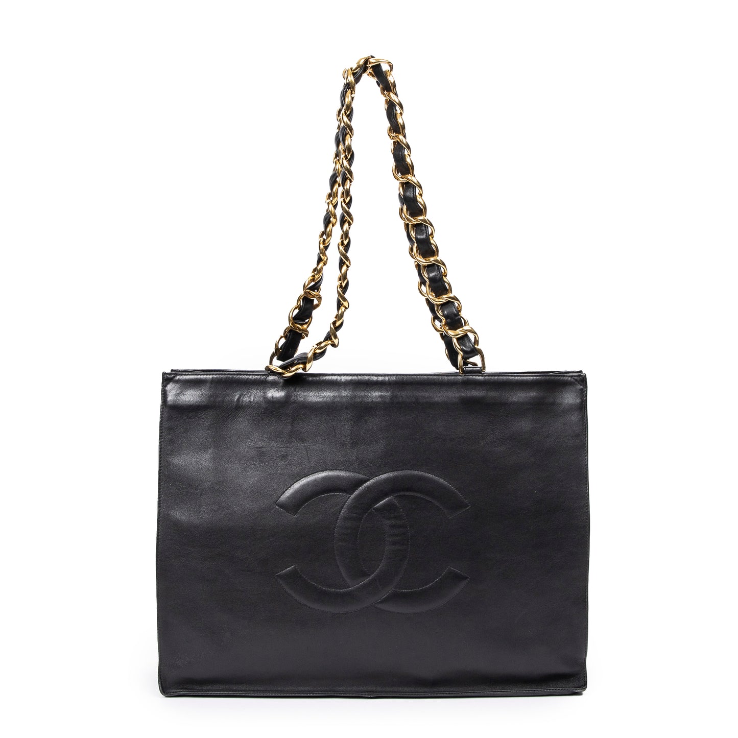 Chanel 香奈兒單肩包: 復古款式 Large CC Shopper Tote