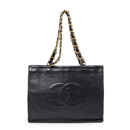 Chanel 香奈兒單肩包: 復古款式 Large CC Shopper Tote