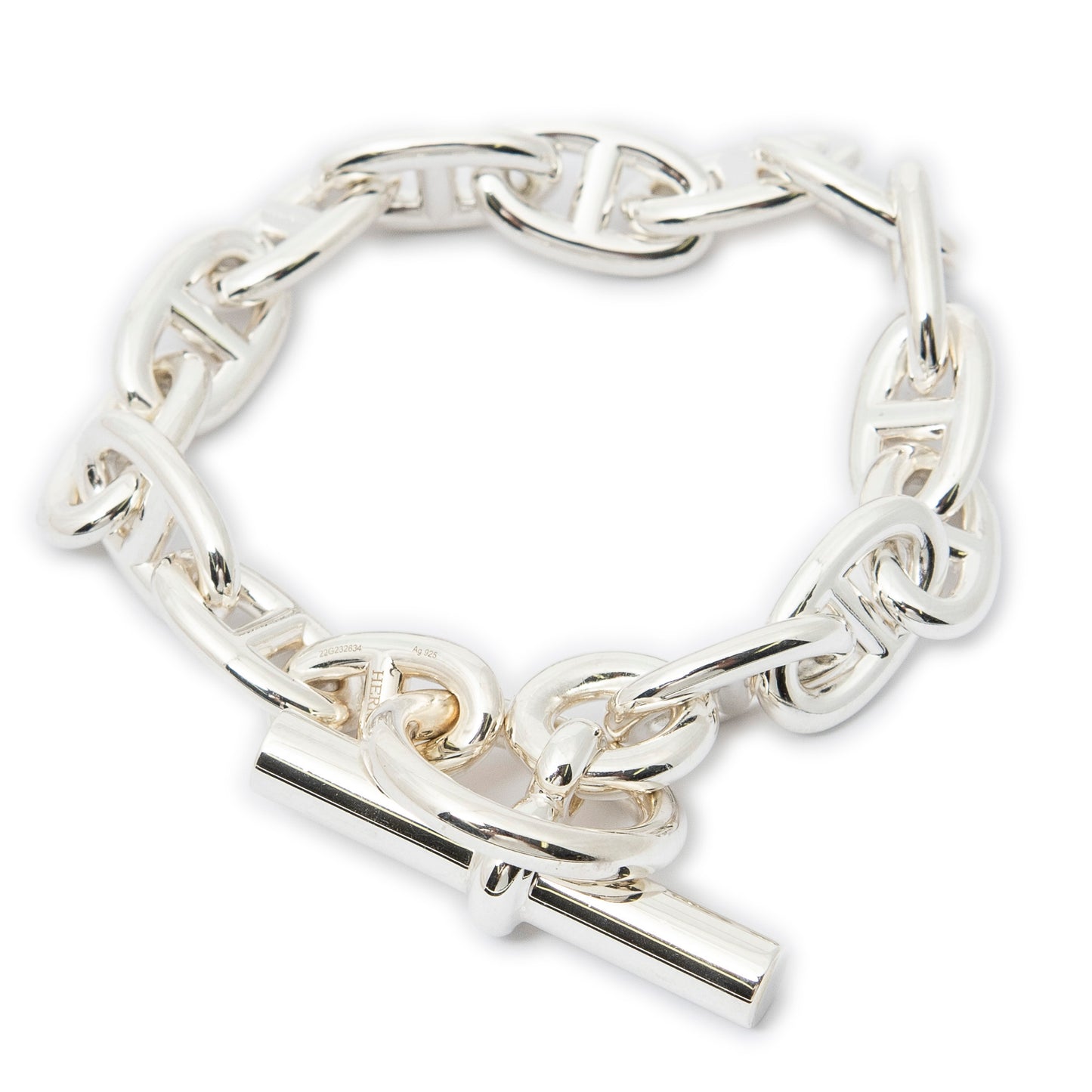 Hermes愛馬仕手鐲: Chaine D'Encre Bracelet MM