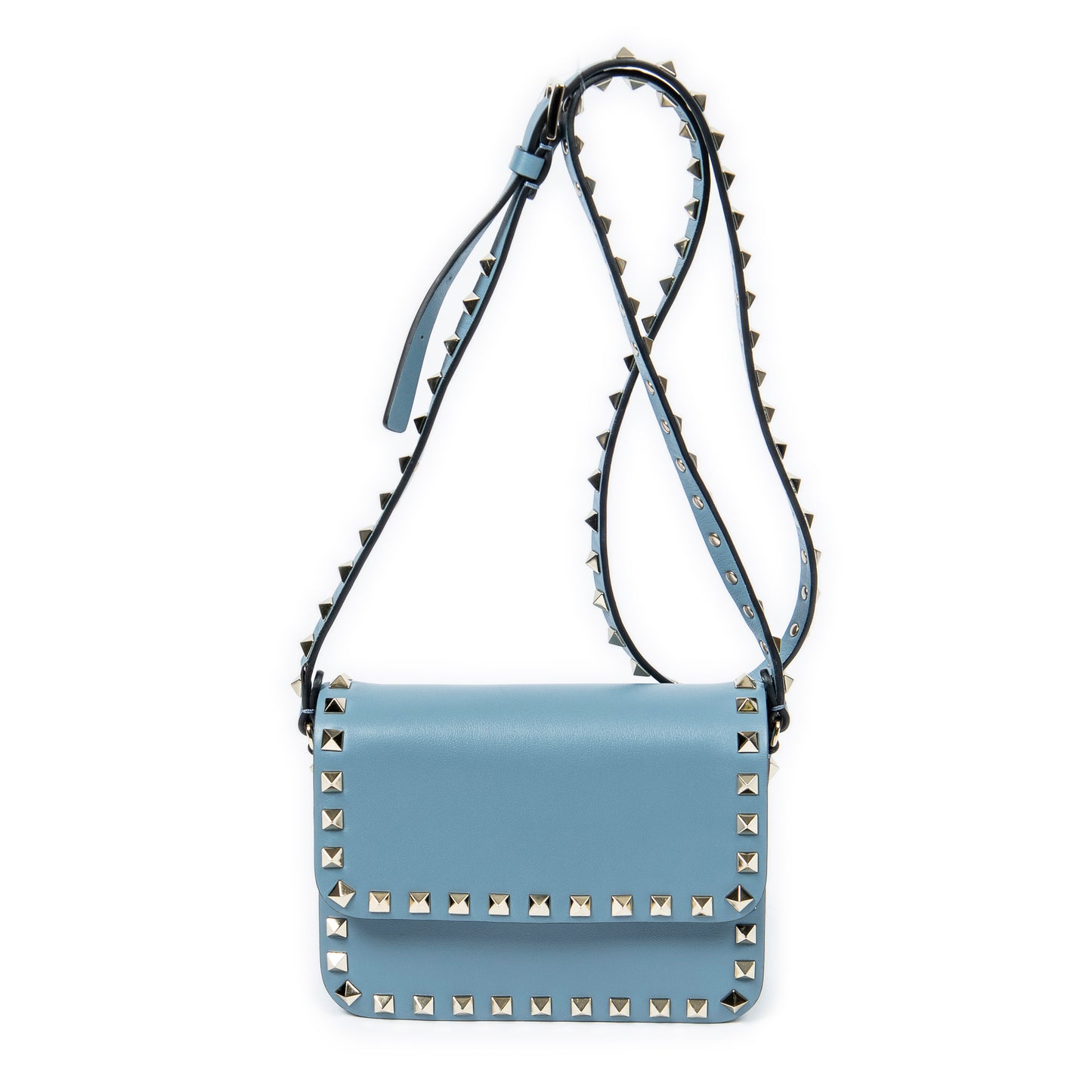 Valentino Di Paolo Valentino Di Paolo單肩包: 迷你 Rockstud 翻蓋斜挎包