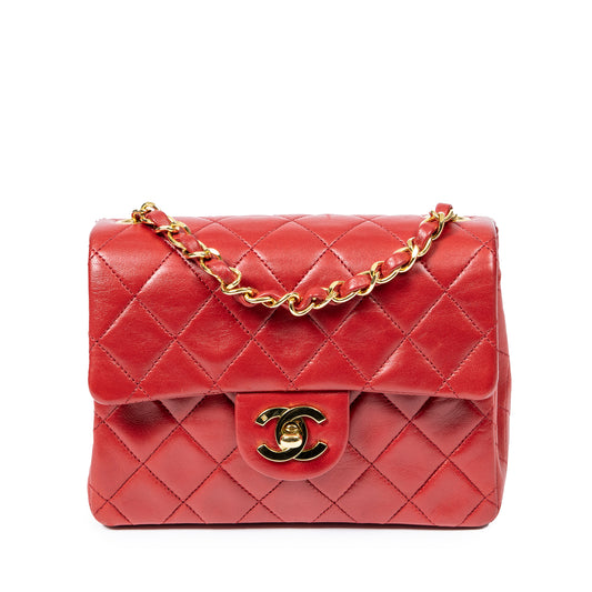 Chanel 香奈兒單肩包: Classic Mini Square Flap