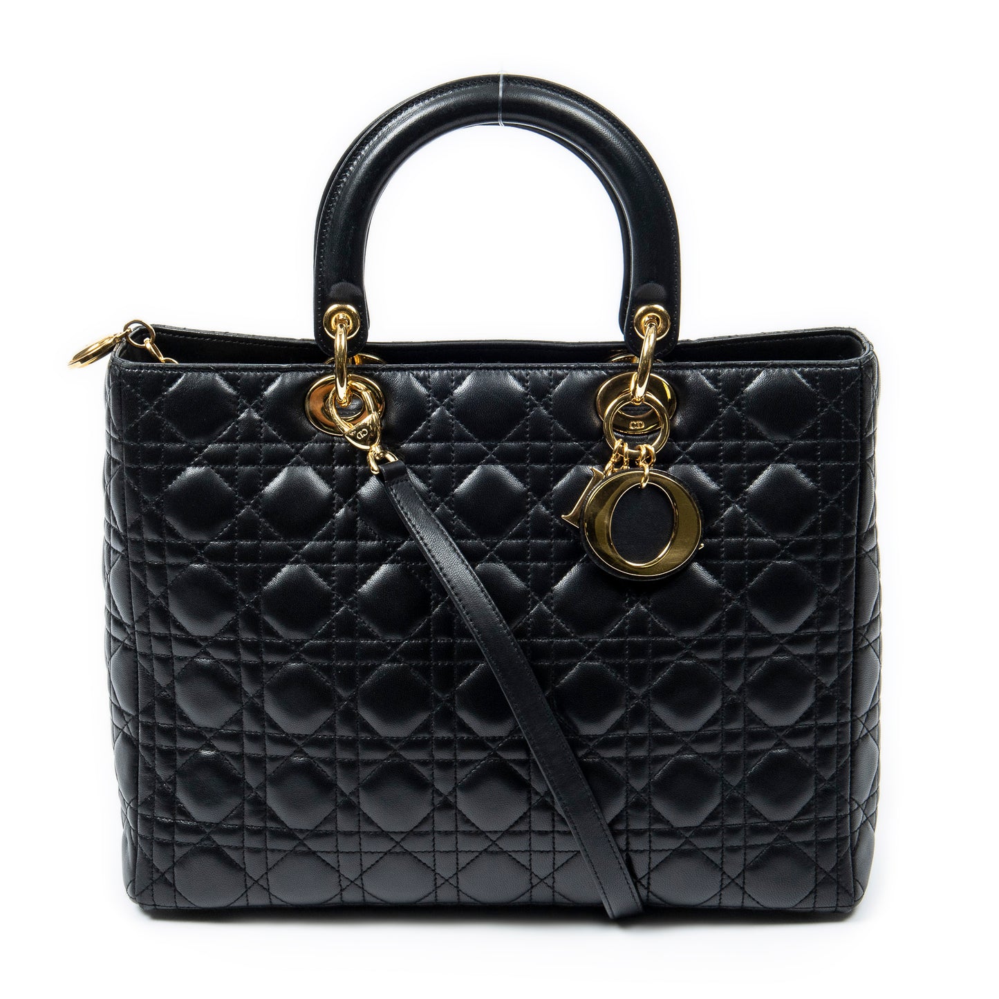 Dior迪奧單肩包: 經典款 Large Lady Dior