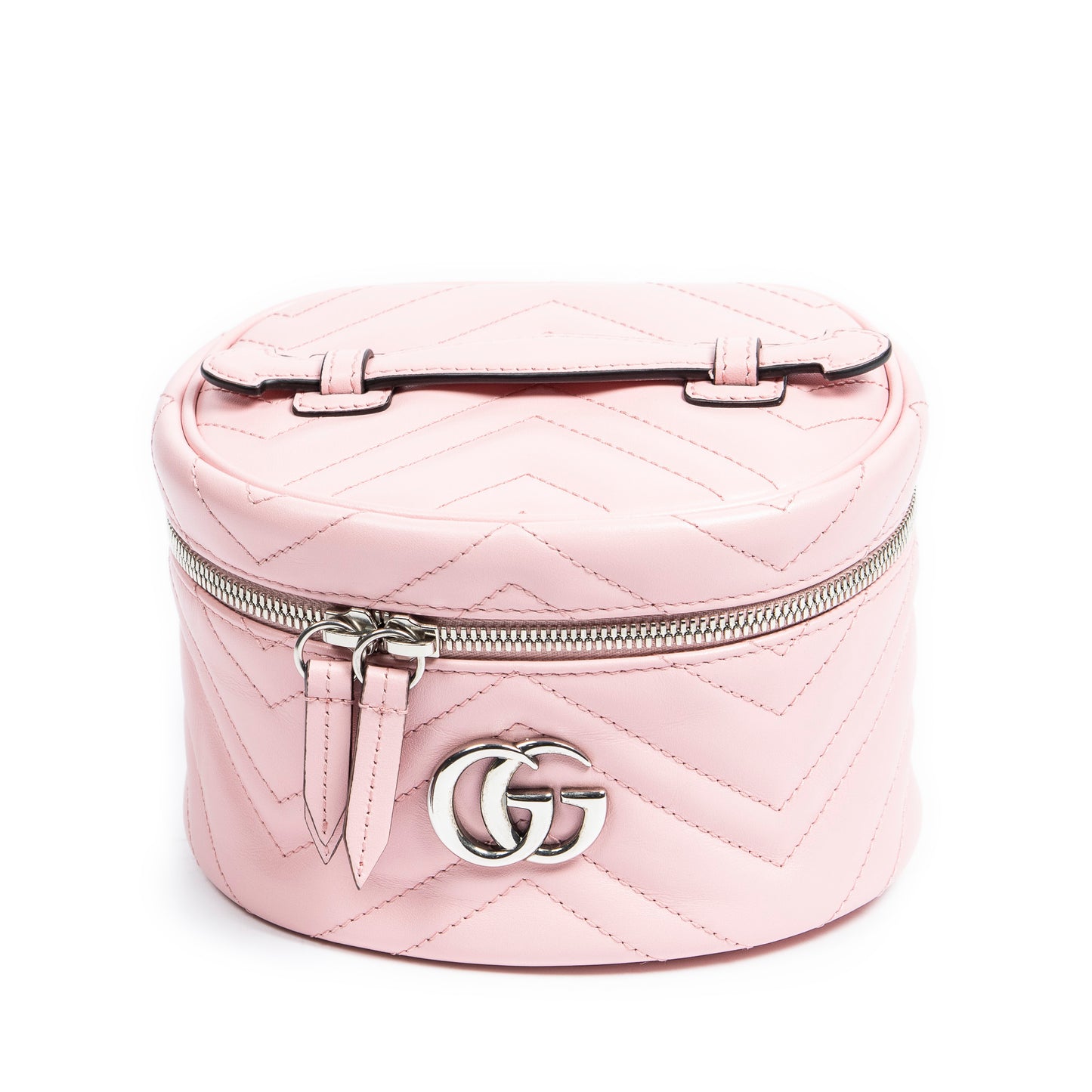 Gucci 古馳手提包: 迷你 GG Marmont 頂部提手化妝包
