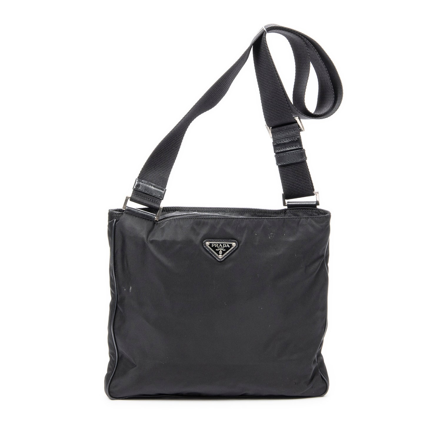 Prada 普拉達單肩包: Small Zip Messenger