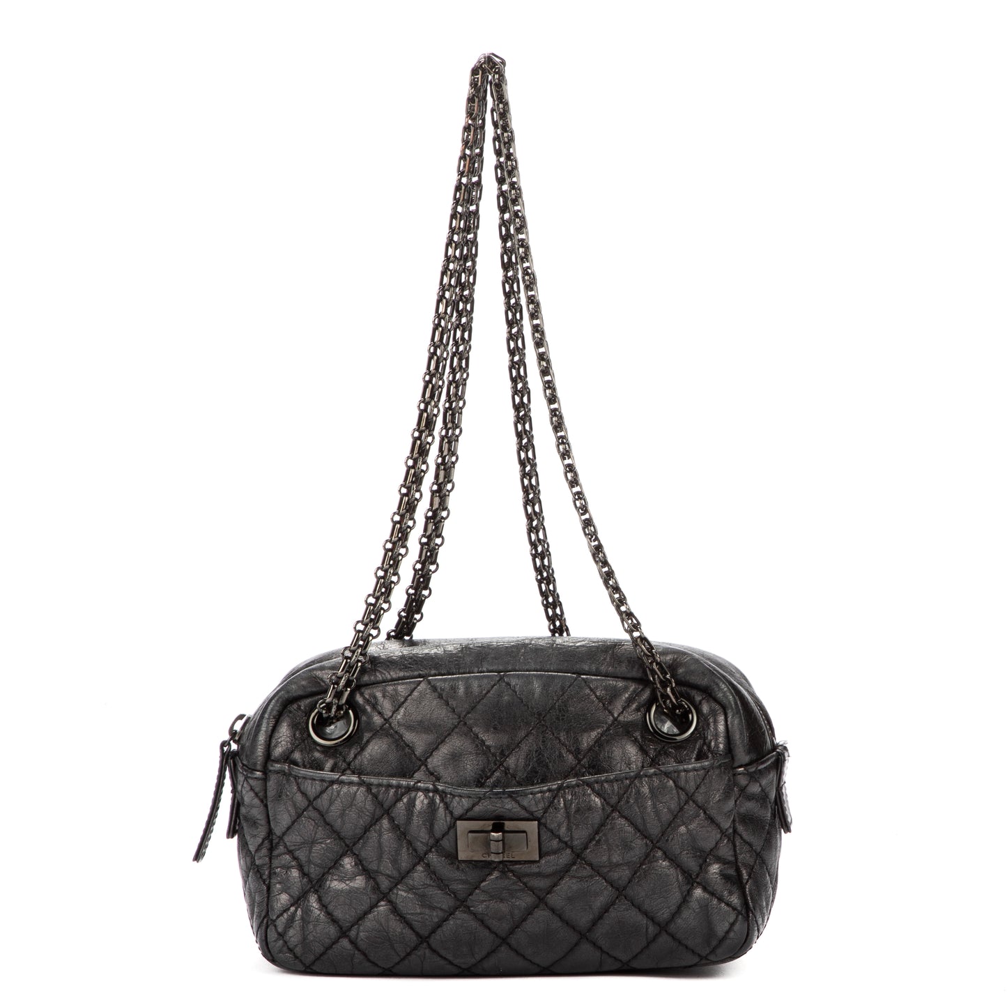 Chanel 香奈兒單肩包: 2.55 Zip pouch